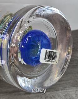 Tequila Tres Cuatro Y Cinco Extra Anejo Empty Hand Blown Bottle No Cap Lid