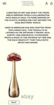 Tequila-Tropa Tequila Anejo Limited Edition Art Series 1 Nikolai Haas Silly/300