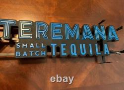 Teremana Batch Tequila LED Lighted Sign With Decorative Red & Black Logo