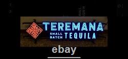 Teremana Small Batch Tequila Led Lit Lighted Wall Hanging Bar Pub Sign New N Box