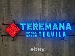 Teremana Tequila Led Sign Small Batch Tequila Light Sign Man Cave Garage