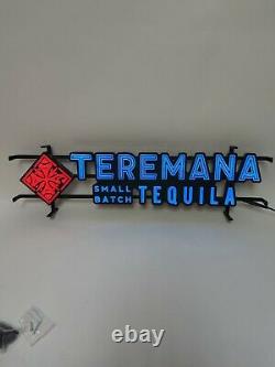 Teremana Tequila Light Up Led Faux Neon Sign Bar Man Cave 30 X 8.5 NEW