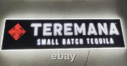 Teremana Tequila Lighted Sign new 30 x 8 with dimmer Small Batch Tequila