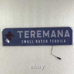 Teremana Tequila Lighted Sign new 30 x 8 with dimmer Small Batch Tequila