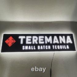 Teremana Tequila Lighted Sign new 30 x 8 with dimmer Small Batch Tequila