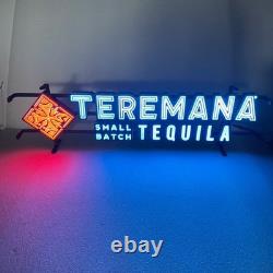 Teremana Tequila Lighted Sign new Faux Neon 31 x 9 with dimmer