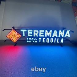 Teremana Tequila Lighted Sign new Faux Neon 31 x 9 with dimmer
