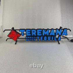 Teremana Tequila Lighted Sign new Faux Neon 31 x 9 with dimmer