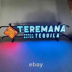 Teremana Tequila Lighted Sign new Faux Neon 31 x 9 with dimmer