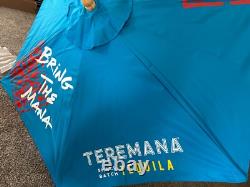 Teremana Tequila Patio Umbrella Brand New 7 Ft Tall Outside Deck Umbrella