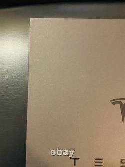 Tesla Decanter Tequila Stand & Box Limited Edition Empty Bottle No Alcohol MIB