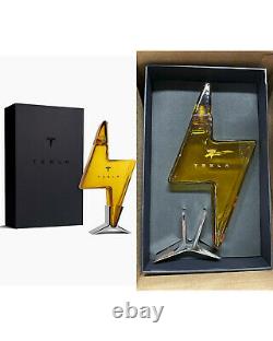 Tesla Decanter Tequila Tesla Official Elon Musk space x NEW 2021 SHIP NOW
