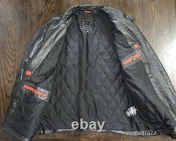 Tesla Leather Modena Jacket Rare Limited Edition Genuine Mens XL (elon Tequila)