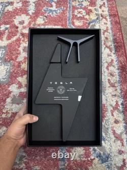 Tesla Mezcal Tequila Collector Bottle Matte Black