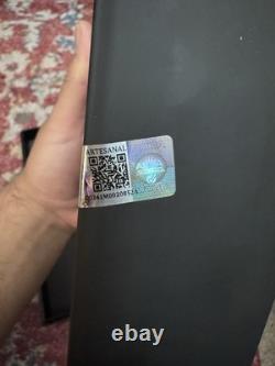 Tesla Mezcal Tequila Collector Bottle Matte Black