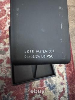 Tesla Mezcal Tequila Collector Bottle Matte Black