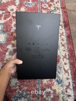 Tesla Mezcal Tequila Collector Bottle Matte Black