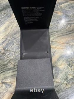 Tesla Mezcal Tequila Collector Bottle Matte Black No Box Used Empty