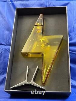 Tesla Tequila Decanter Bottle & Stand Limited Edition in Original Box