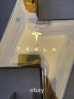 Tesla Tequila Decanter Bottle With Stand and Box Limited Edition. EMPTY DECANTER
