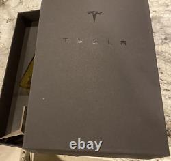 Tesla Tequila Decanter EMPTY Bottle with Stand Box Limited Edition Collectible