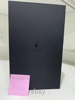 Tesla Tequila Decanter (Empty) withStand and Box Limited Edition