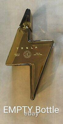 Tesla Tequila EMPTY BOTTLE + Stand + Box LIMITED RARE SOLD OUT CONFIRMED ORDER