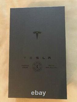 Tesla Tequila EMPTY BOTTLE + Stand + Box LIMITED RARE SOLD OUT CONFIRMED ORDER