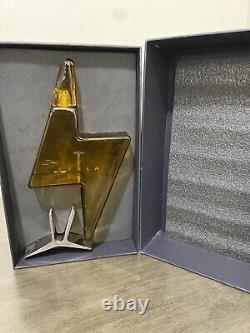 Tesla Tequila EMPTY Bottle And Stand Limited Edition With Box