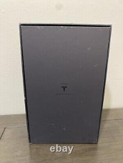 Tesla Tequila EMPTY Bottle And Stand Limited Edition With Box