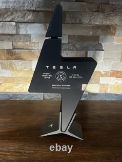 Tesla Tequila Empty Black Bottle Collectible