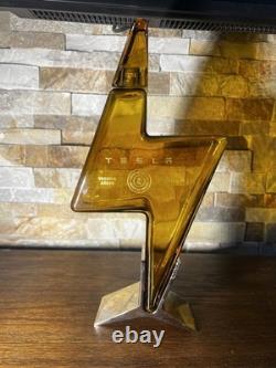 Tesla Tequila Empty Bottle Collectible