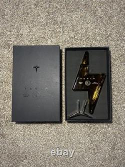 Tesla Tequila Empty Bottle Collectible