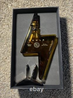 Tesla Tequila Empty Bottle Collectible