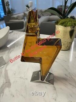 Tesla Tequila Empty Bottle With Stand & Box In hand & Ready To Ship NO RESERVE