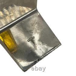 Tesla Tequila Empty Bottle with Metal Stand Original Lightning Bolt Design