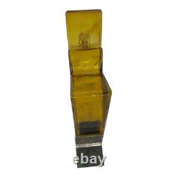 Tesla Tequila Empty Bottle with Metal Stand Original Lightning Bolt Design