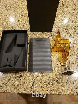 Tesla Tequila Lightning EMPTY Bottle With Stand and Box Collectible NO ALCOHOL