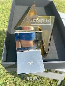 Tesla Tequila Lightning EMPTY Bottle With Stand and Box Decanter Collectible