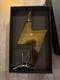 Tesla Tequila Lightning Empty Bottle With Stand Collectible No Alcohol