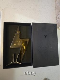 Tesla Tequila Limited Edition EMPTY Bottle/Decanter Rare Collectible