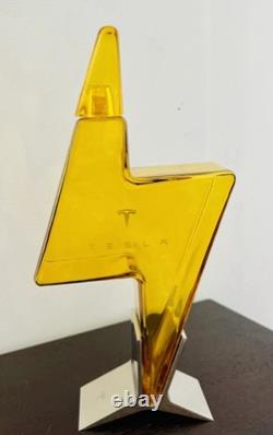 Tesla Tequila Limited Edition Empty Bottle Decanter Elon Musk Rare Collectible
