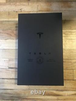 Tesla Tequila Limited Edition Lightning Bottle, Lid, Box & Stand -Empty Bottle