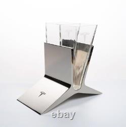 Tesla Tequila Sipping Glasses with Glass Holder Limited Edition