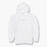 Tesla White 3d Large Wordmark Pullover Hoodie Limited Edition (l Xl Xxl) Tequila