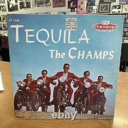 The Champs Tequila 45rpm EP 1958 Challenge EP7100 Original VG+ With Pic Slv