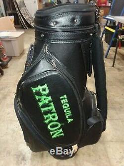 The Club Glove Patron Tequila Leather Golf Bag