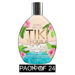 Tiki Tequila Tanning Lotion Pack of 24 13.5 oz 400X Bronzer by Tan Asz U