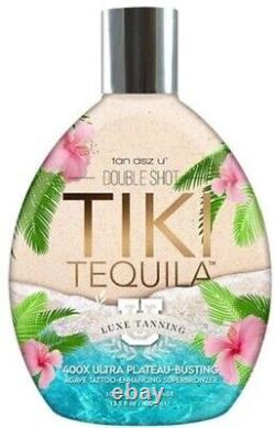 Tiki Tequila Tanning Lotion Pack of 24 13.5 oz 400X Bronzer by Tan Asz U