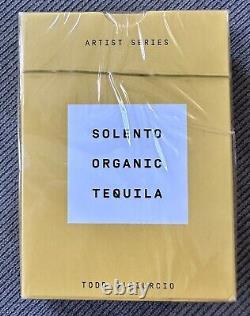 Todd DiCiurcio Artist Series Solento Organic Tequila Playing Cards Sealed New